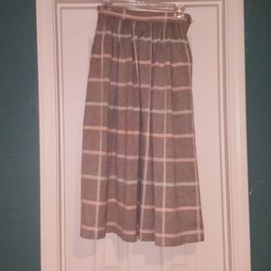 Vintage, Prophecy Linen Skirt, Size 8, EUC